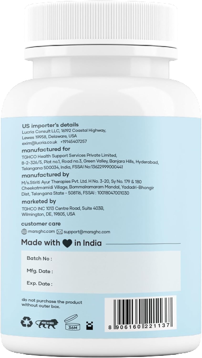 Mars Sea Moss Caps Surge Natural - 60 Capsules - görsel 7