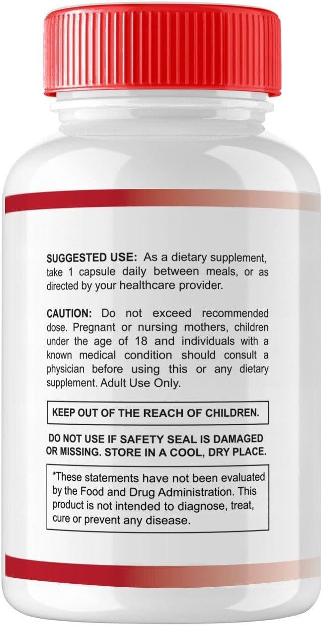 (1 Pack) Glucofort Max Advanced Blood Support Formula Capsules - görsel 3