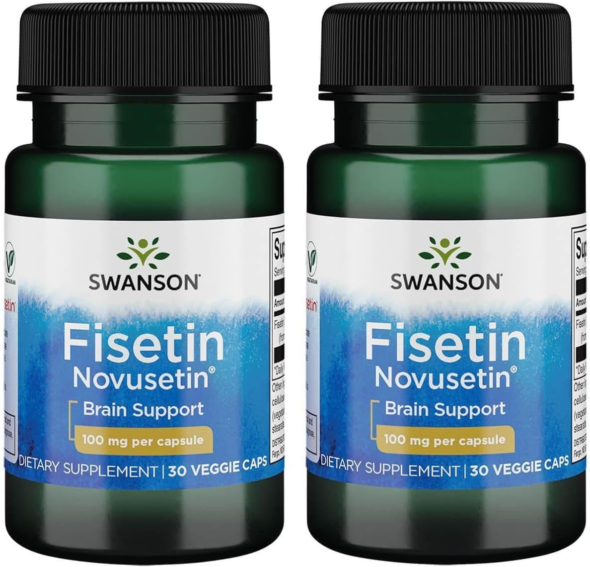 Swanson Fisetin Molecularly Similar to Apigenin, Luteolin and Quercetin 100 mg 30 Veg Capsules (3 Pack) - görsel 4