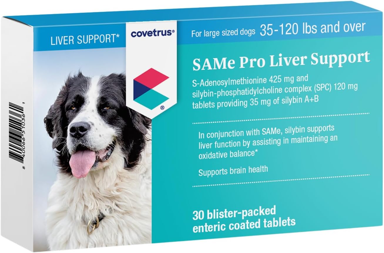 Same Pro Liver Support for Large Dogs, 425mg, Blue, 16-54 kg - görsel 1