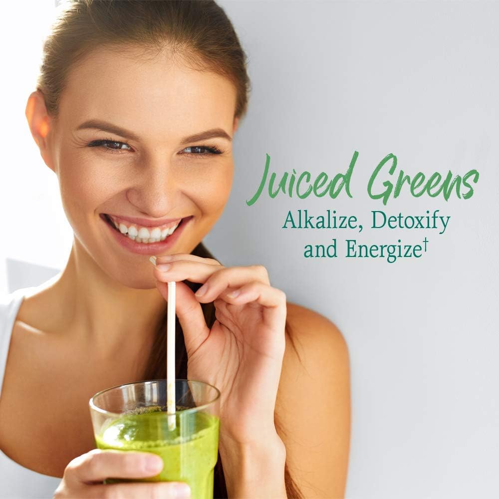 Garden of Life Super Greens Powder Smoothie & Mix, Probiotics & Digestive Enzymes for Digestive Health, Organic Superfoods Nutrition Fruit and Vegetables for Women and Men Energy, Original, 60 Servings - görsel 3
