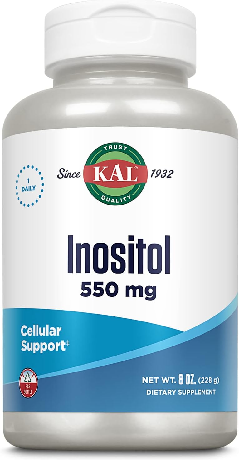 KAL Inositol Powder 550mg - 8 oz (408 Servings) - görsel 1