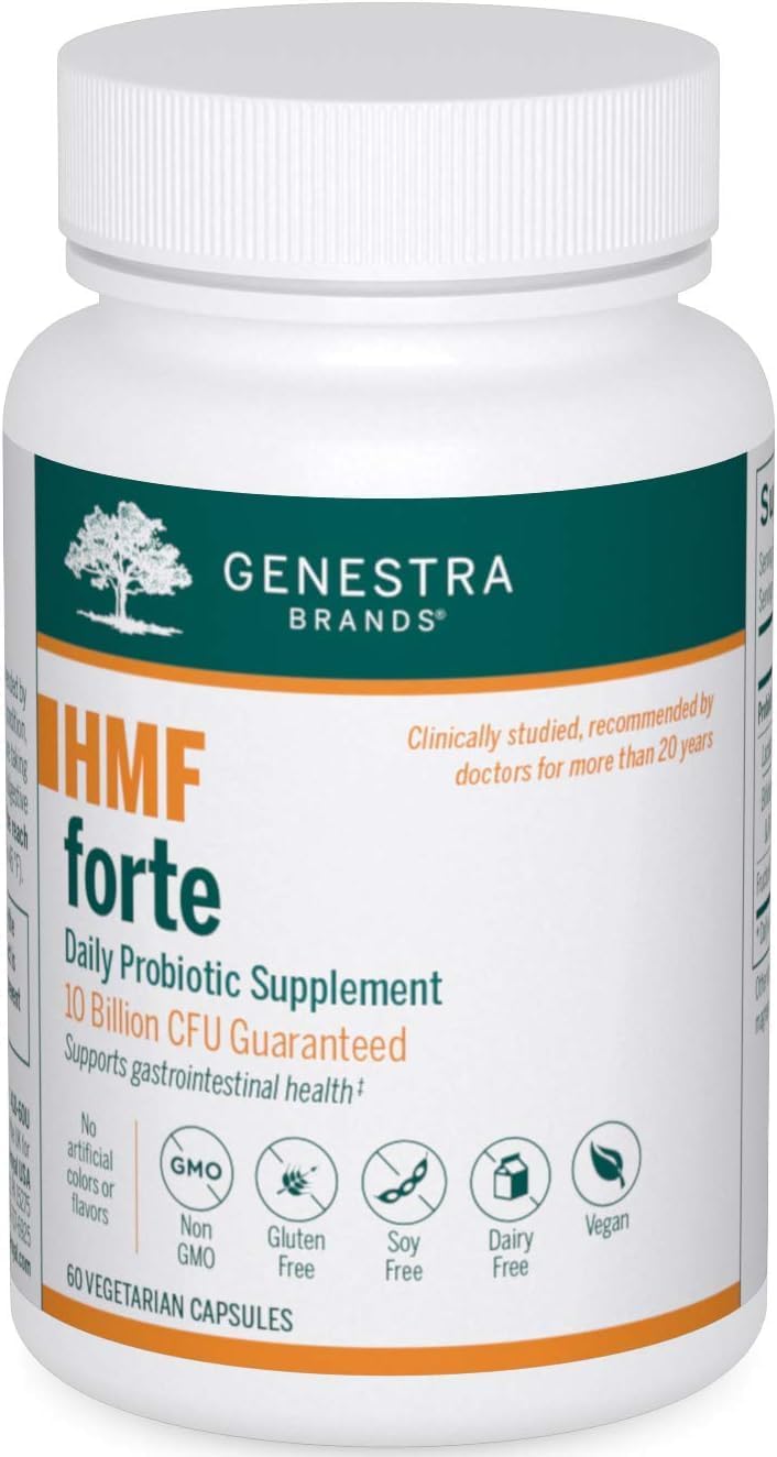 Genestra Brands HMF Forte Probiotic Food Supplement - 60 Capsules - görsel 4