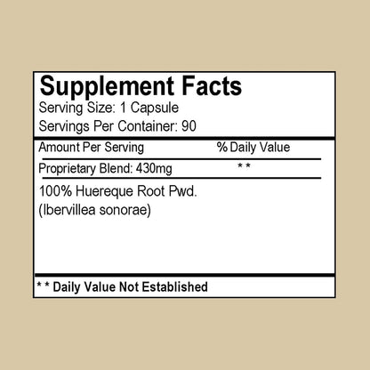 Huereque (Wereque, Wereke) 180 Capsules (950 mg) – 2 Pack