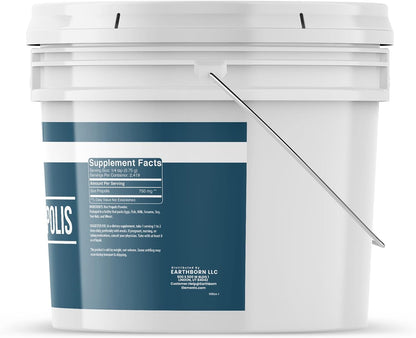 Earthborn Elements Bee Propolis, 3.78 Litre Bucket, Pure & Natural, Bulk Size (1.81 kg)