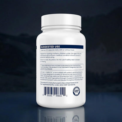 Renue By Science NAD+ Complete - Liposomal NAD Supplement with NMN, NR & Trigonelline (120 Capsules)