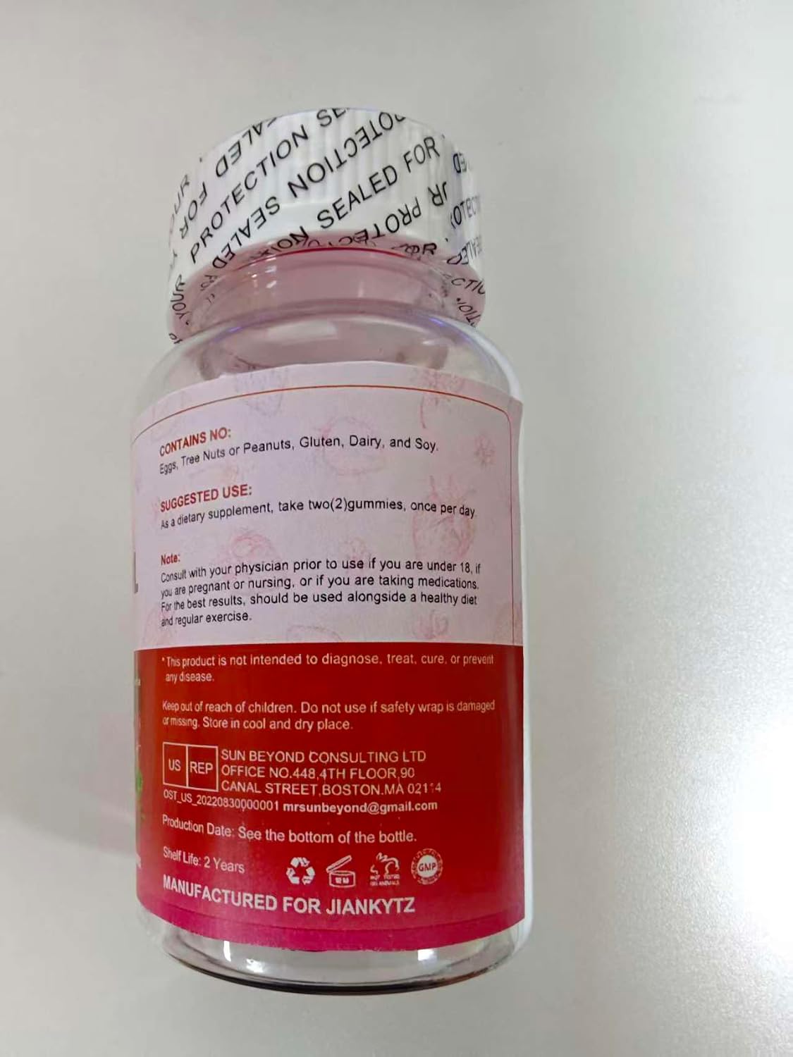 Cortisol Gummies for Women with Ashwagandha, Rhodiola Rosea, L-Theanine, Magnesium, Vitamin D3 for Sleep Support, Balanced Cortisol, Vegan, 60 Gummies - görsel 8