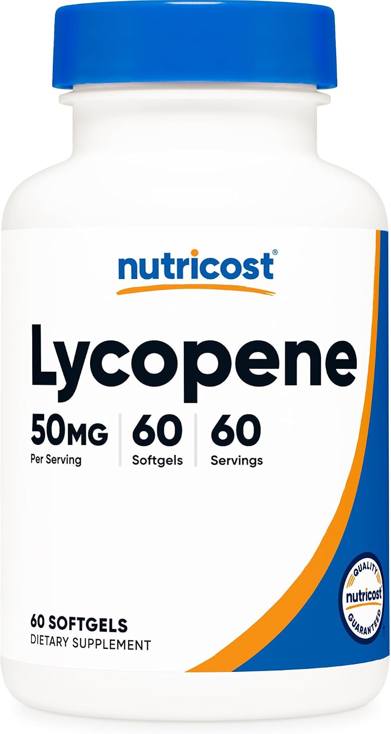 Nutricost Lycopene 50mg Softgels (60 Softgels) - görsel 1