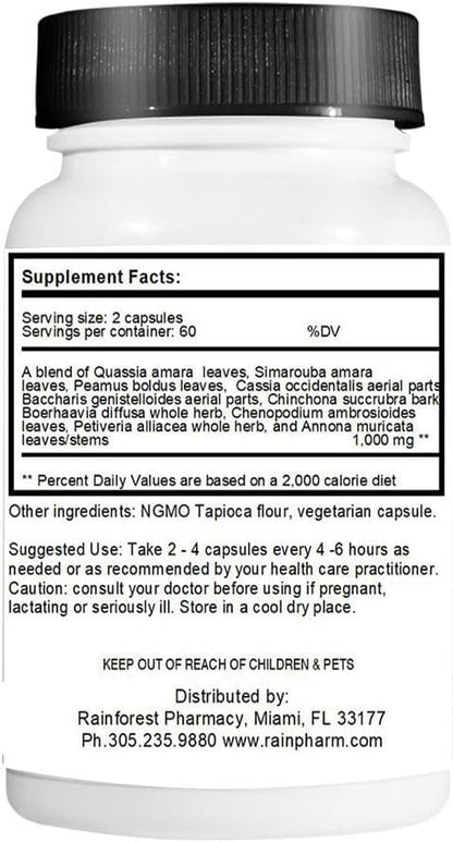 Rainforest Amazon A-P 120 Vegetarian Capsules/650 mg