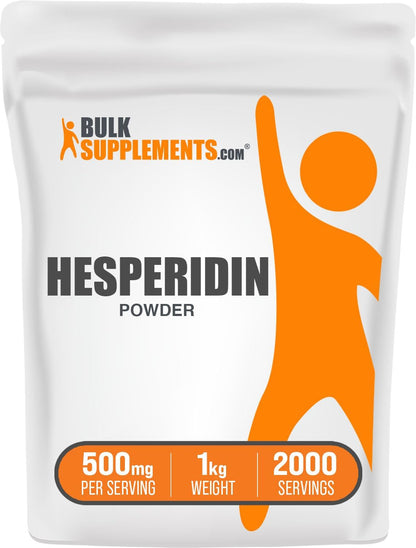 BulkSupplements.com Hesperidin Powder - Hesperidin Supplement, 500mg per Serving, 1kg (2.2 lbs)