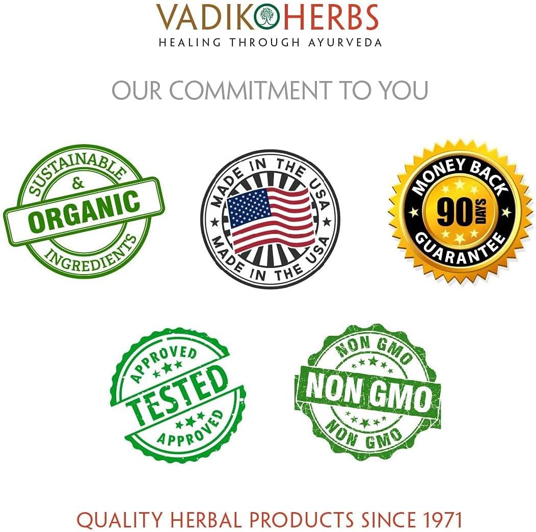 Vadik Herbs Kutaj (Holarrhena Antidysenterica) 100 Vegicaps - Digestive Support - görsel 3