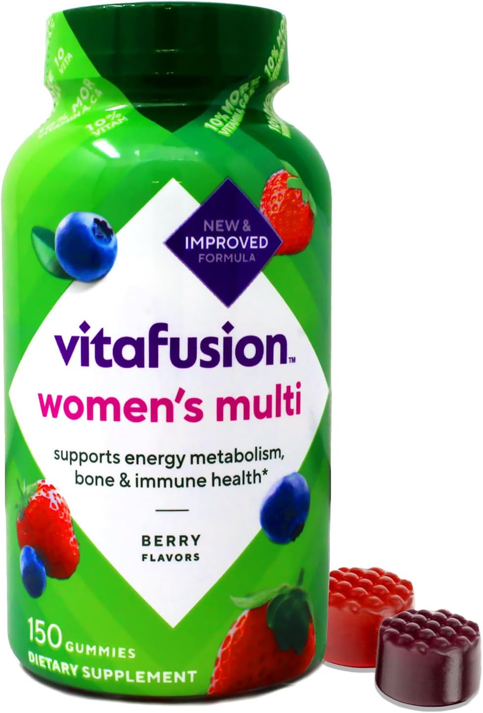 Vitafusion Women's Complete Multivitamin Gummies, Mixed Berry Flavour, 150 Gummies (3 Pack) - görsel 5
