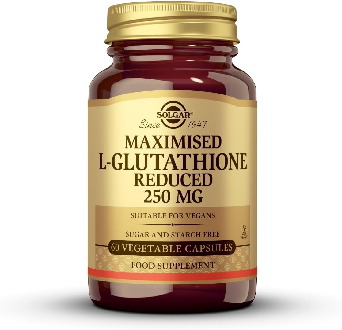 Solgar Reduced L-Glutathione 250 mg, 60 Capsules - görsel 1