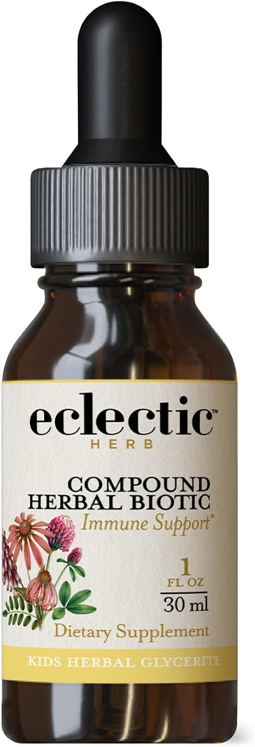 Eclectic Herb Organic Kid's Herbal Biotic - Lemon & Lime Flavour - 30 ml - görsel 1