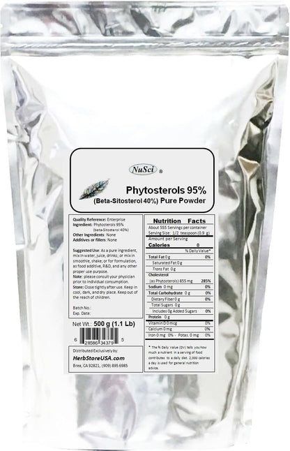 Phytosterol Beta-Sitosterol Pure Powder (100 g)