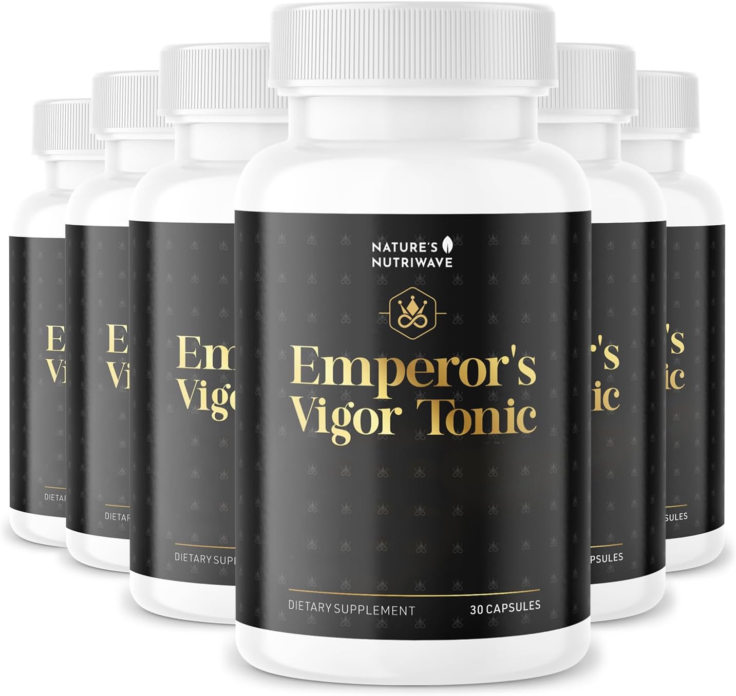 Emperor's Vigour Tonic – Herbal Formula – 60 Capsules (6 Month Supply) - görsel 1
