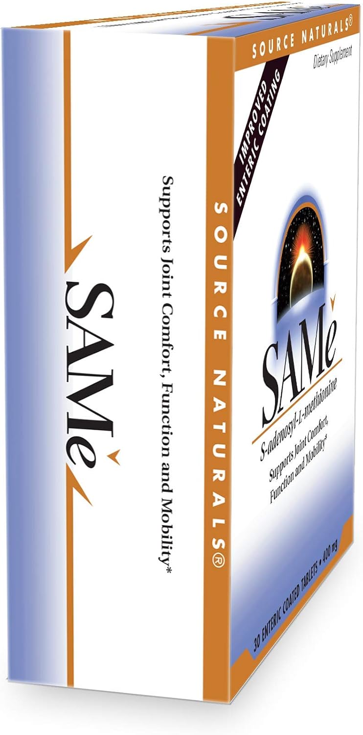 Source Naturals Double Strength SAMe - 400 mg - 30 Tablets - görsel 3