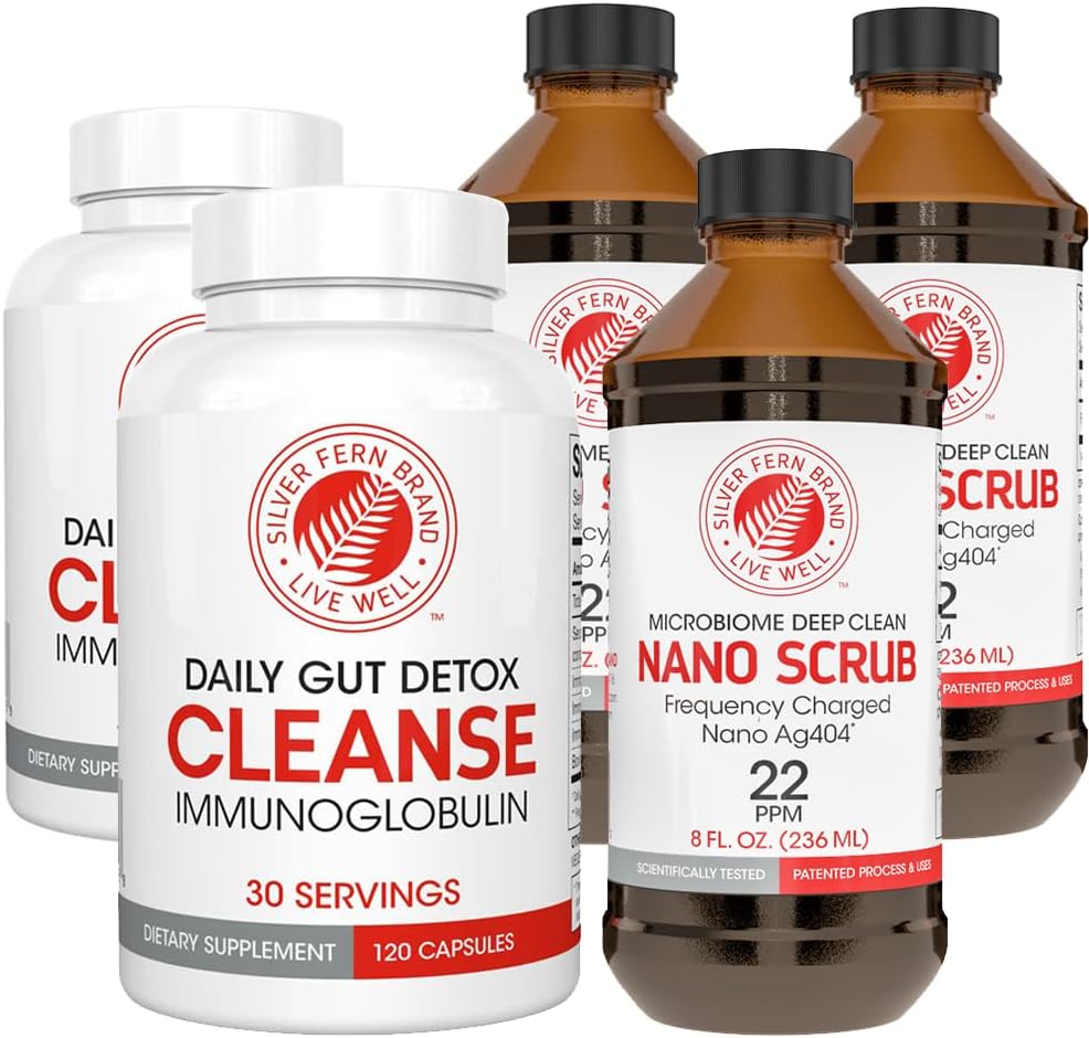Silver Fern Cleanse - Daily Gut - 120 Capsules - 30 Day Supply - görsel 10