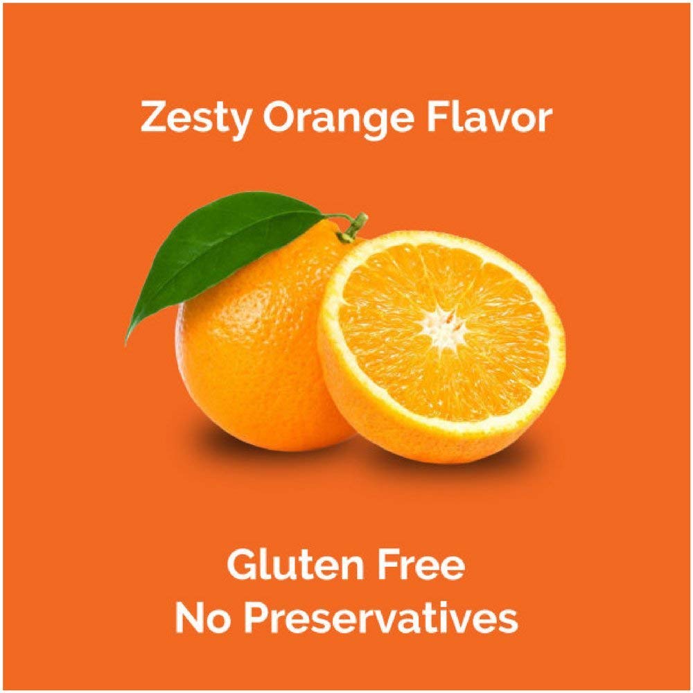 Airborne Zesty Orange Effervescent Tablets - Vitamin C 1000mg Immune Support (Pack of 3) - görsel 4