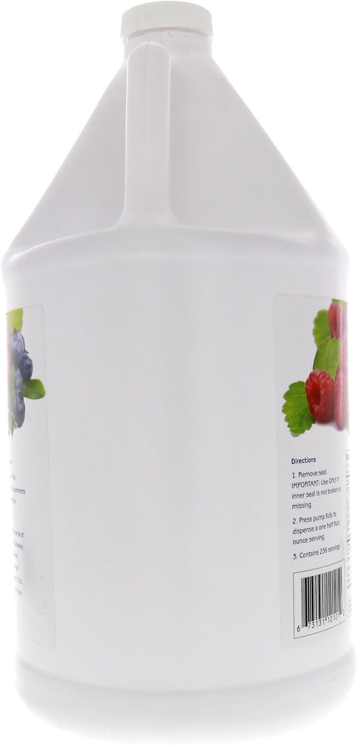 1st Step for Energy Liquid Vitamin D3 Mixed Berry 1 Gallon (3.78 L) - görsel 4