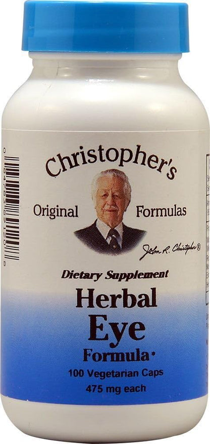 Christopher's Original Formulae Herbal Eye Formula - Natural Eye Support with Whole Food Herbs - Pack of 5