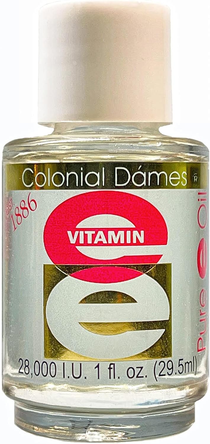 Colonial Dames 28,000 IU Pure Vitamin E Oil - Night-time Skin Therapy for Hydrated Youthful Looking Skin - görsel 1