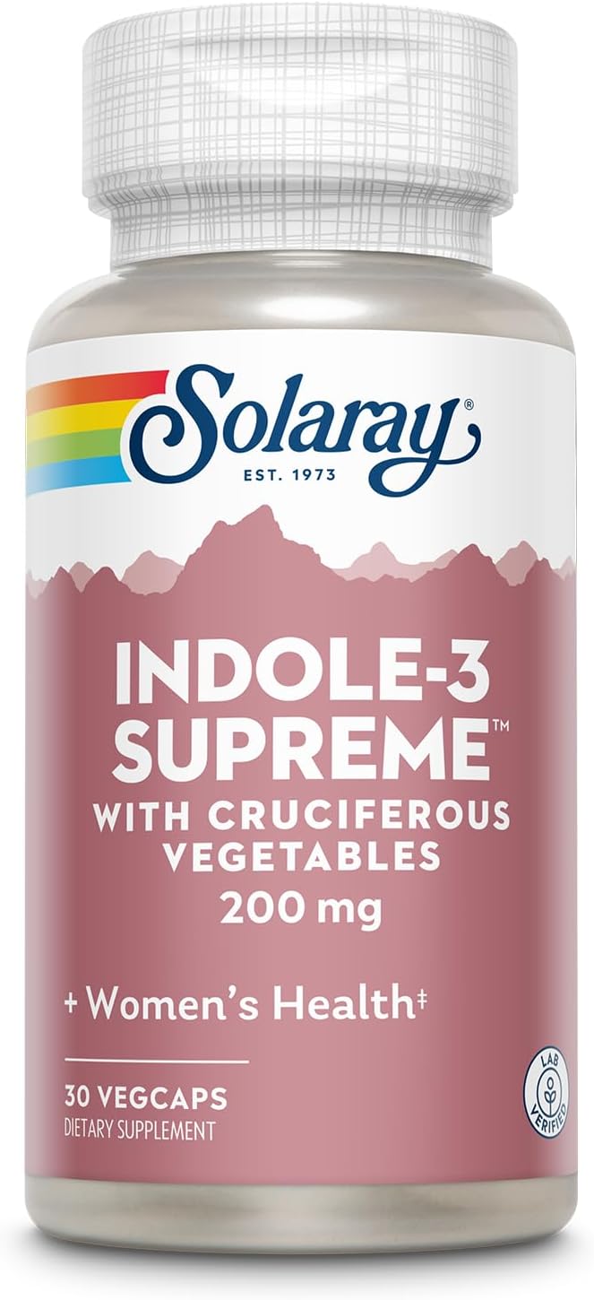SOLARAY Indole-3 Supreme with Cruciferous Vegetables - görsel 1
