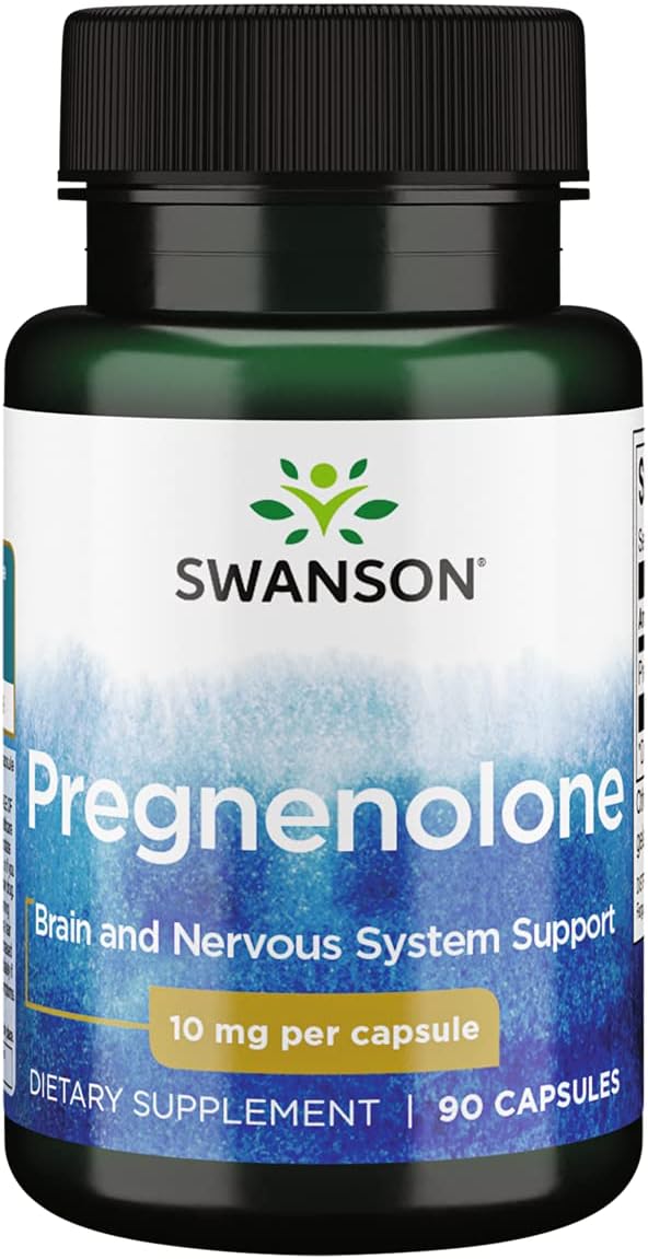Swanson Pregnenolone 1 mg, 90 Capsules - görsel 1