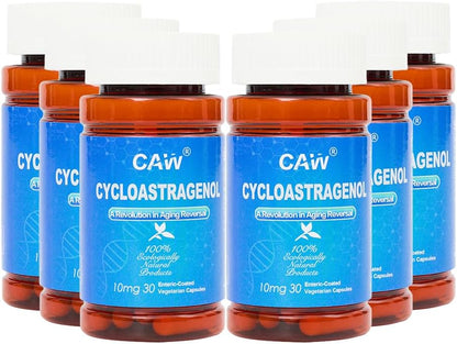 CAW Hypersorption Cycloastragenol 10mg - Enteric-Coated Vegetarian Capsules (30 Capsules)