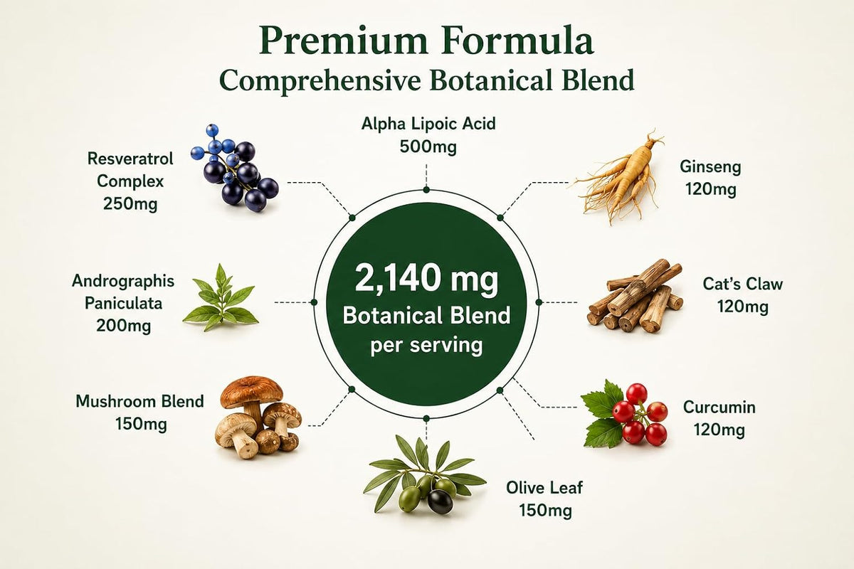 Green Organic Supplements Lyme Disease Immune System Support - görsel 4