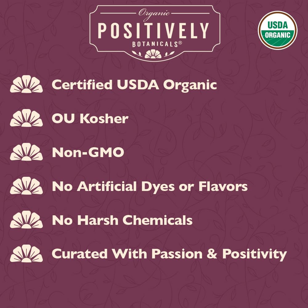 Organic Positively Botanicals Company, Beetroot Powder, 454 g - görsel 3