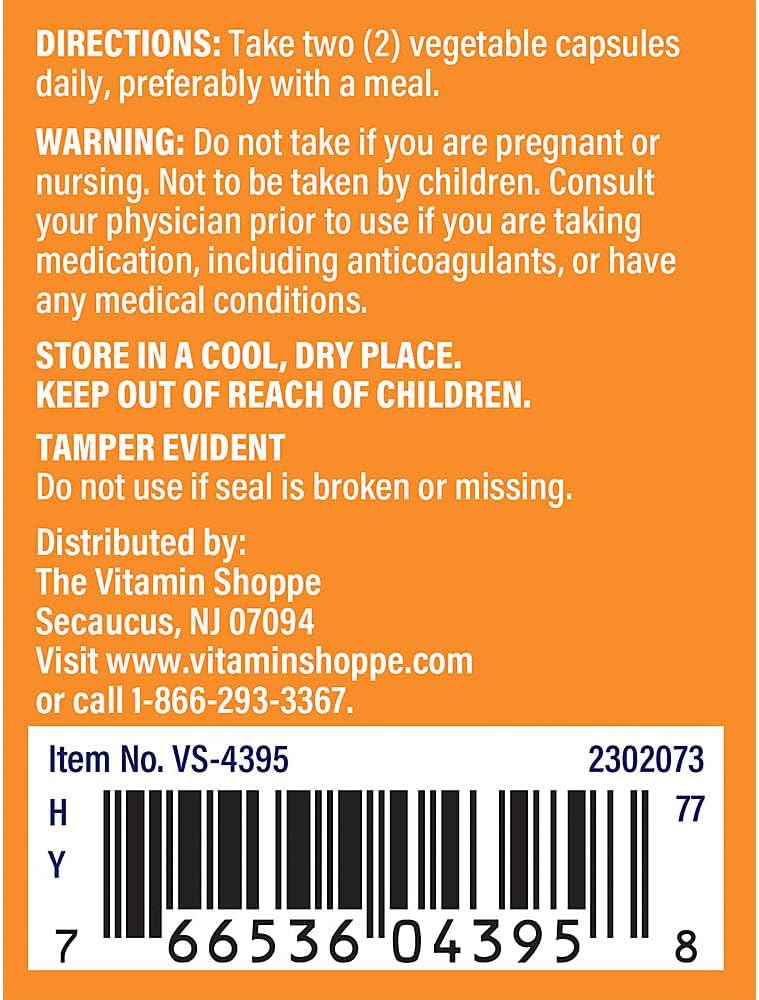 The Vitamin Shoppe Nattokinase Plus – Cardiovascular Support with Antioxidants (60 Vegetable Capsules) - görsel 3