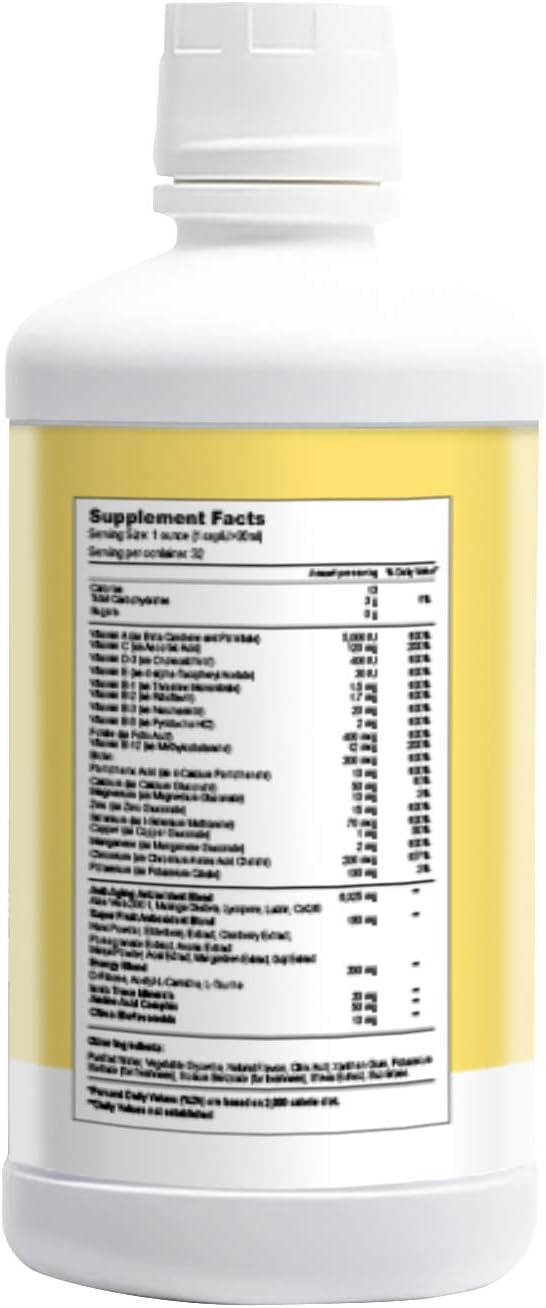 Bella All Natural Moringa Juice Energy Plus - Multivitamin and Antioxidant Drink (32 oz) - görsel 7