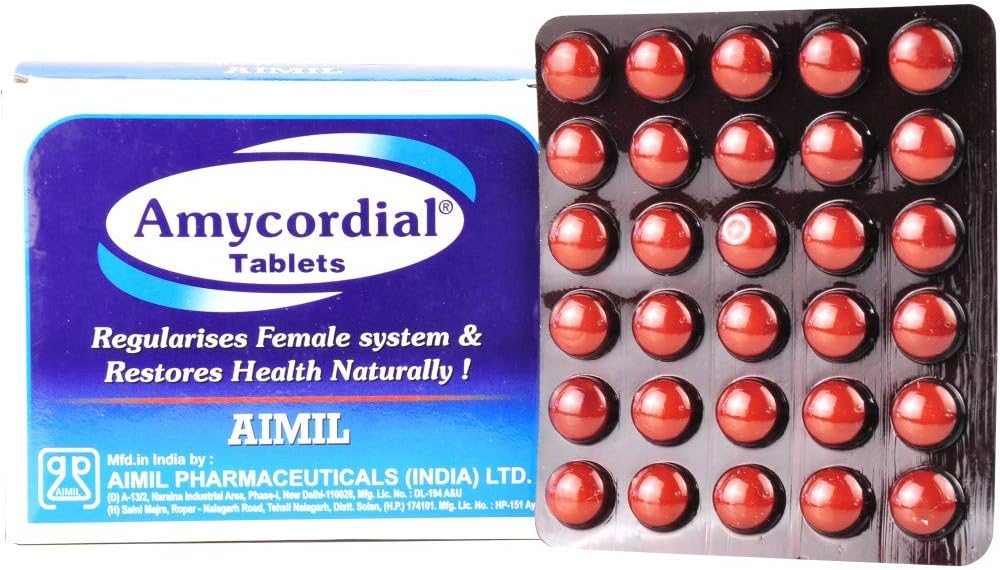 AIMIL Amycordial Tablets – Female Health Restorative Tonic - görsel 1