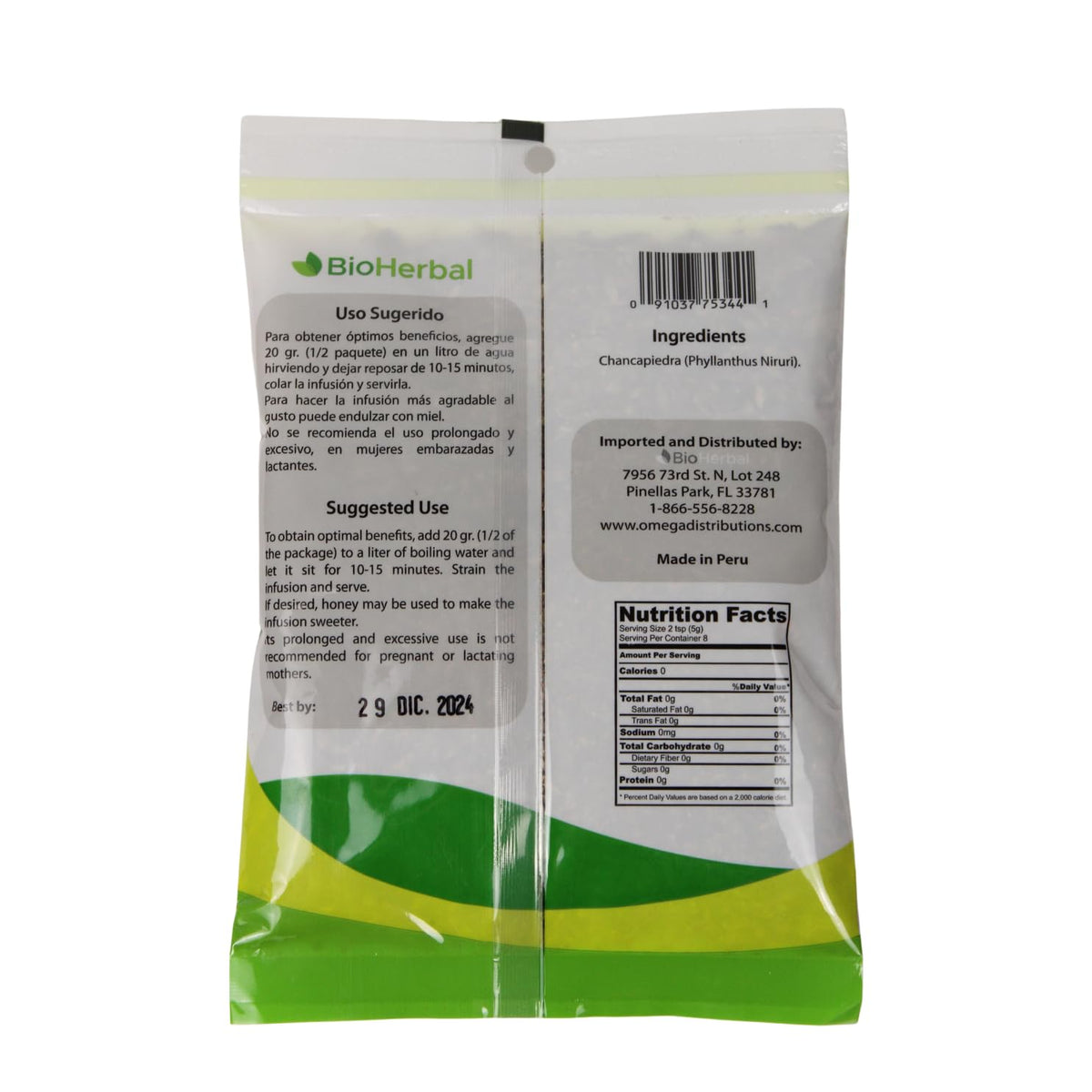 Bio Herbal Chancapiedra Stonebreaker Organic Tea 40g - görsel 2
