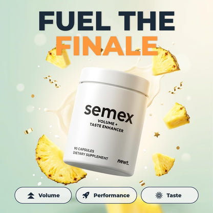 SEMEX™ Semen Volume Booster – Doctor-Formulated Natural Support for Male Sperm Health – 90 Capsules