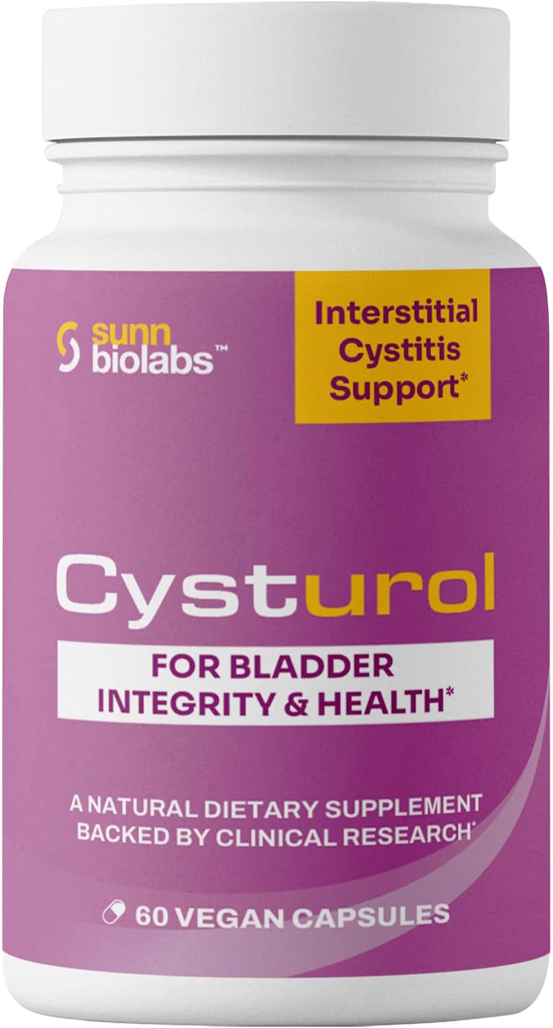 CYSTUROL® Bladder Support Supplement for Interstitial Cystitis (IC), Bladder Pain and Urinary Tract Health - görsel 7