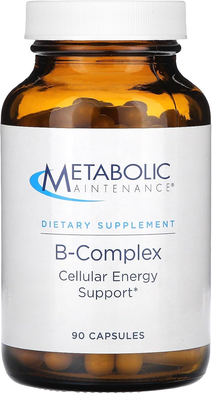 Metabolic Maintenance B-Complex - Methylated B Vitamins with Choline & Inositol - 90 Capsules - görsel 1