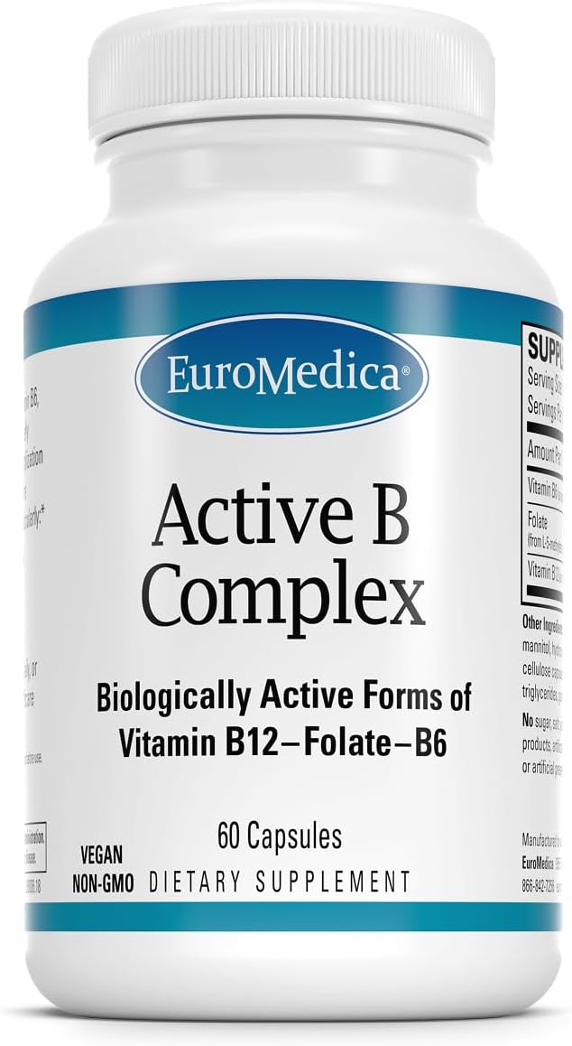 EuroMedica Active Bio-B Caps, 60 Capsules - görsel 1