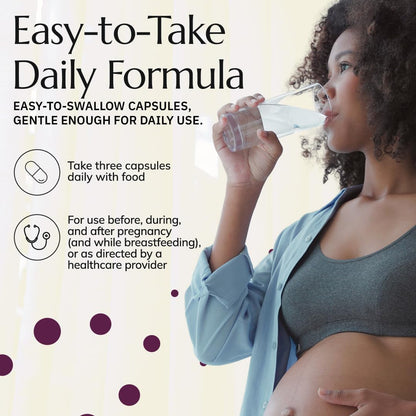 Neurobiologix Prenatal Evolved: Complete Prenatal Multivitamin with Methylated Folate, Iron, Choline – Gentle Absorption for Pregnancy & Postnatal, 90 Capsules