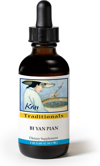 Kan Herb Company Bi Yan Pian – Traditional Chinese Herbal Remedy for Sinus Health, Liquid Extract, 60 ml