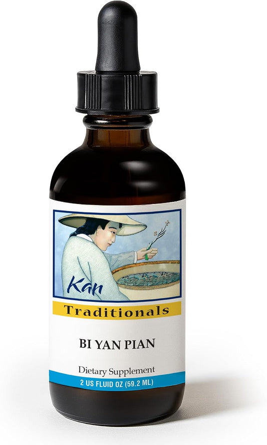 Kan Herb Company Bi Yan Pian – Traditional Chinese Herbal Remedy for Sinus Health, Liquid Extract, 60 ml