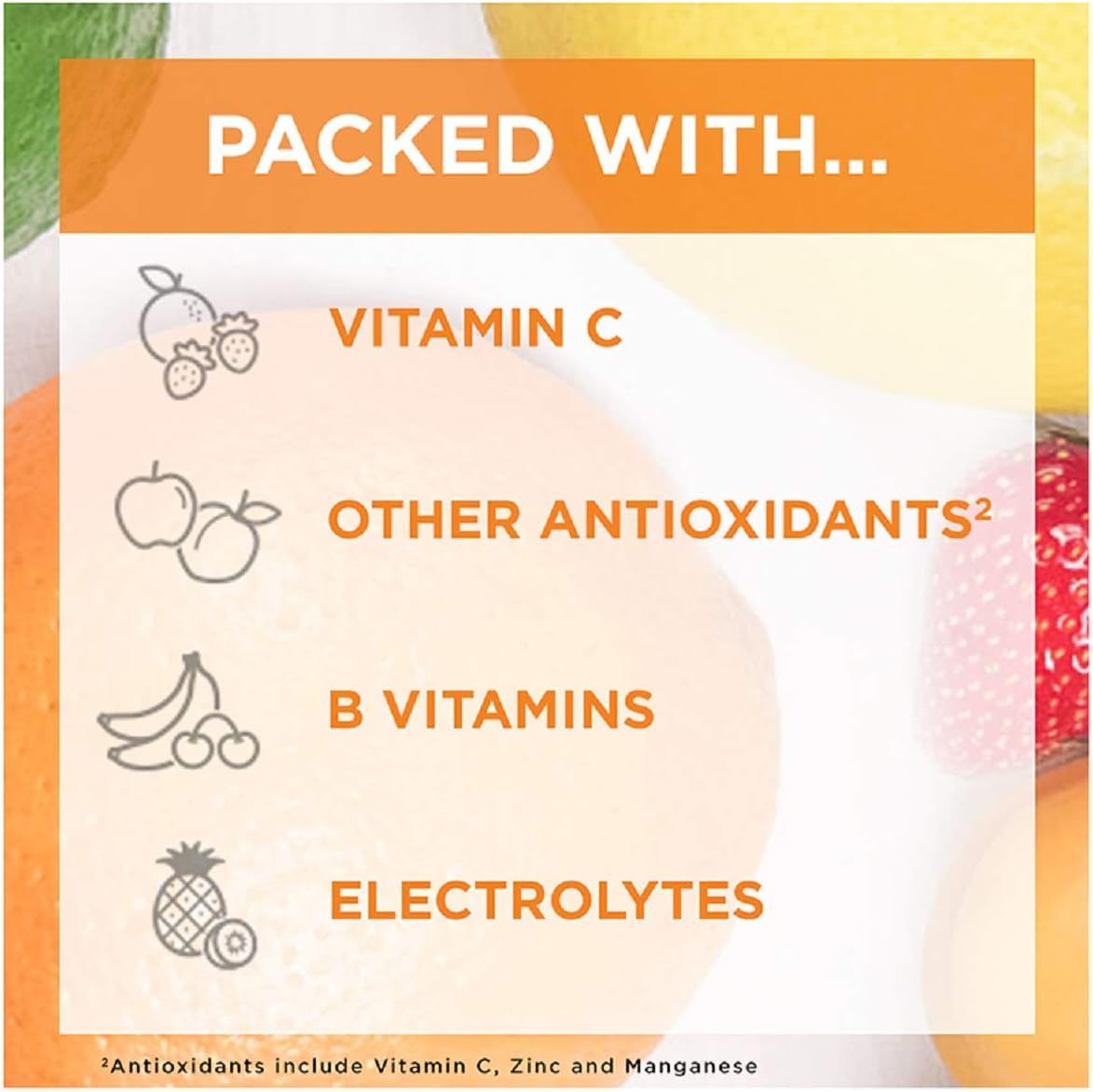 Emergen-C Original Formula Vitamin C Powder, Raspberry, 30 Sachets - görsel 9