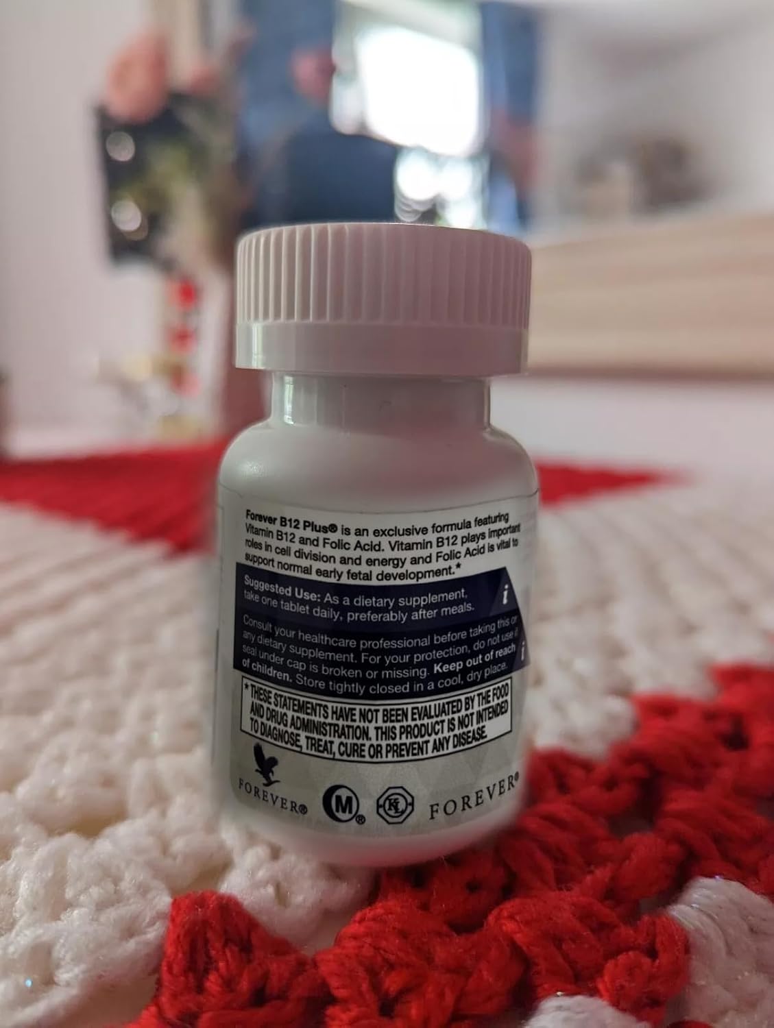 Forever Living B12 Plus - Essential B Vitamins for Energy, Immune Support and Red Blood Cell Health - 60 Tablets - görsel 6