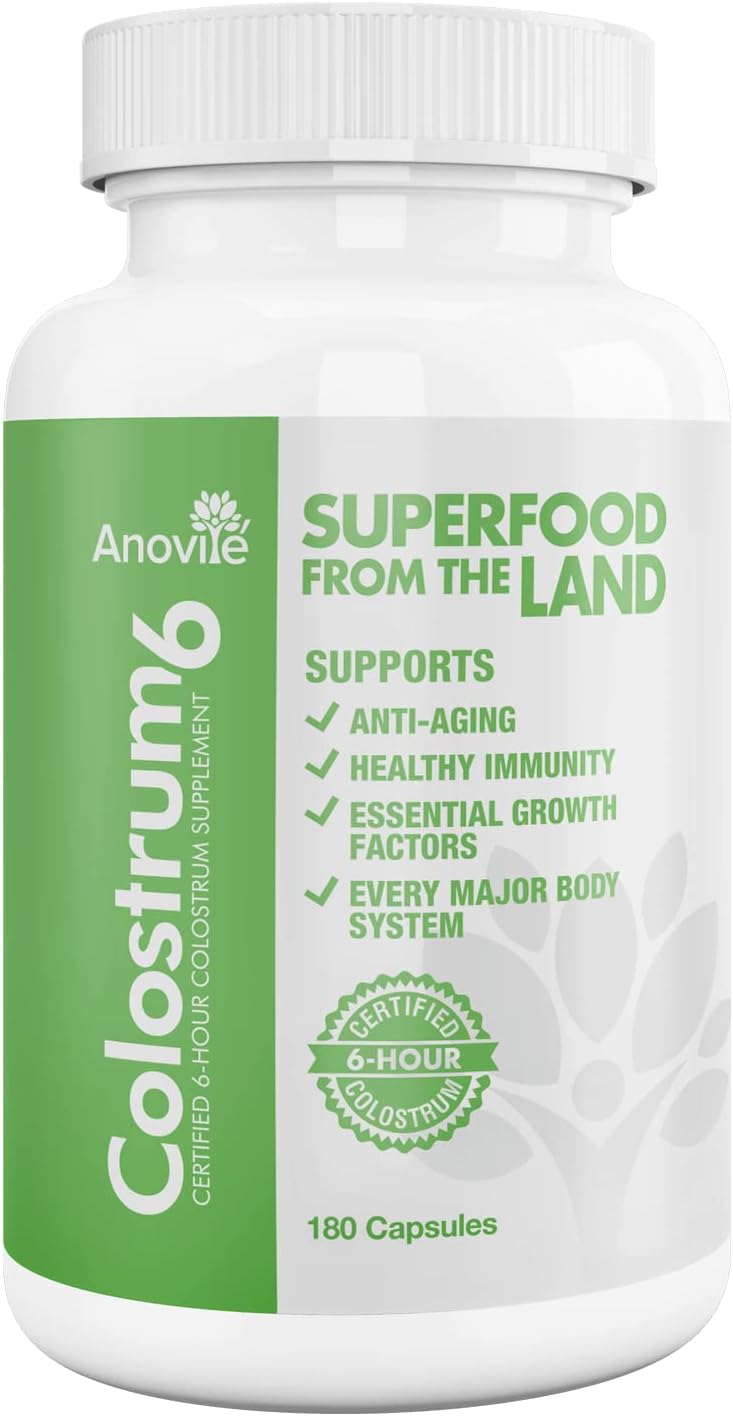 Anovite Colostrum6 Capsules (180 Capsules) - görsel 1