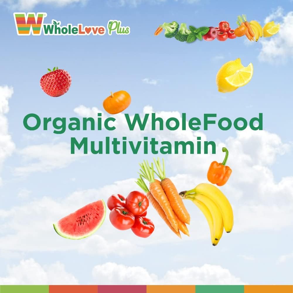 NOTO WholeLove Plus Women's Organic Whole Food Multivitamin, 60 Tablets - görsel 5