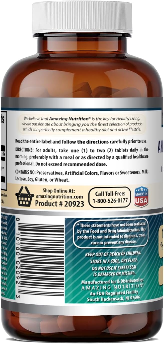 Amazing Formulae DHEA 100 mg per Serving | 120 Tablets | Hormone Support Supplement - görsel 4