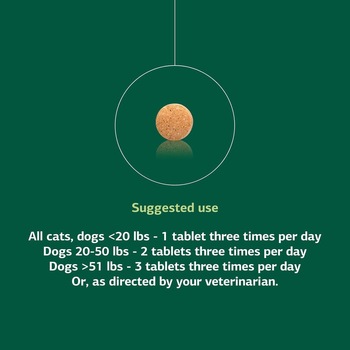 Standard Process Inc. VF Thymex for Pets - Cat and Dog Immune System Support Supplement - Thymus Supplement with Vitamin C - 90 Tablets - görsel 5