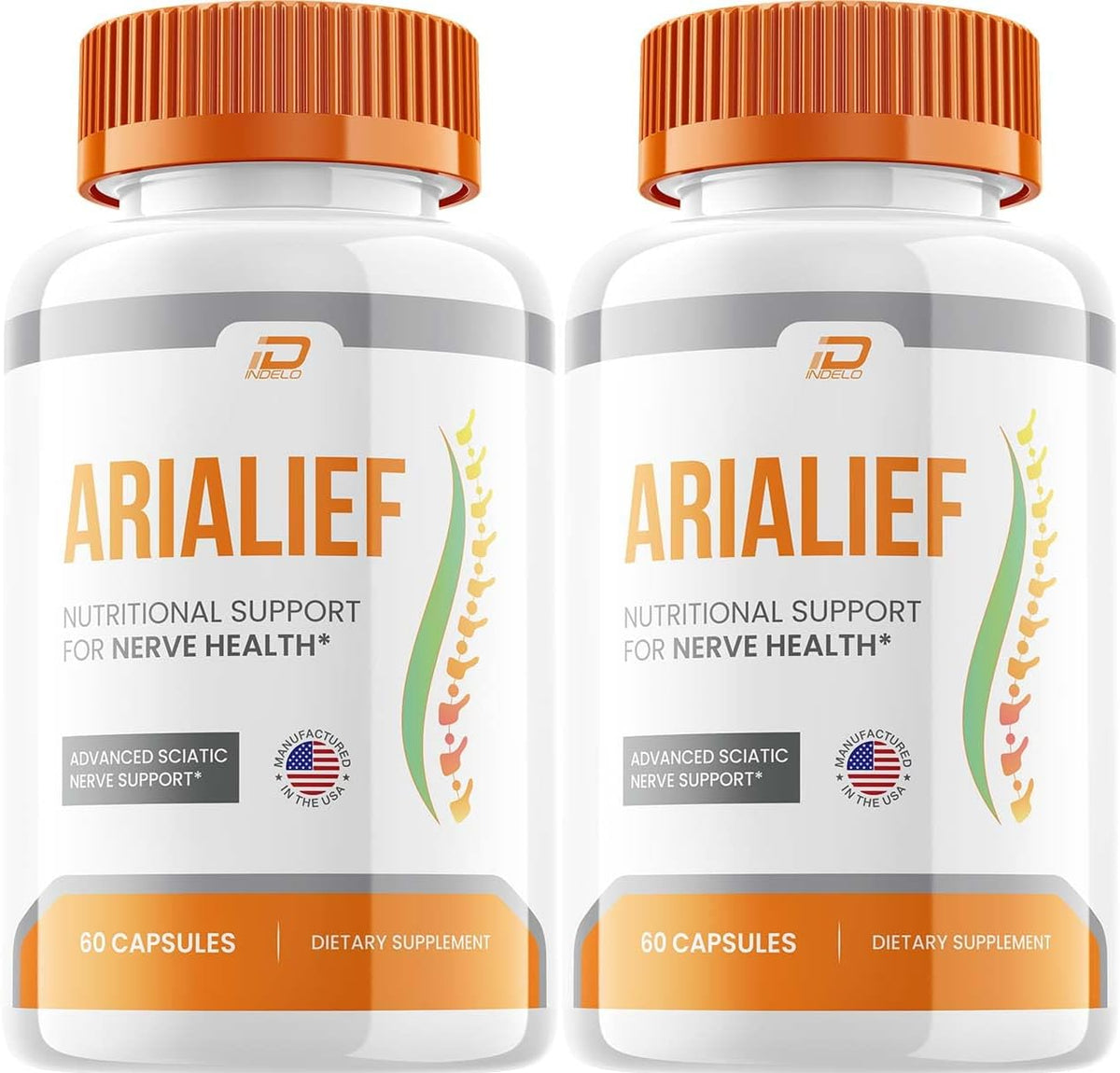 Arialief Capsules - All Natural Formula to Maintain Healthy Levels (2 Pack, 120 Capsules) - görsel 1