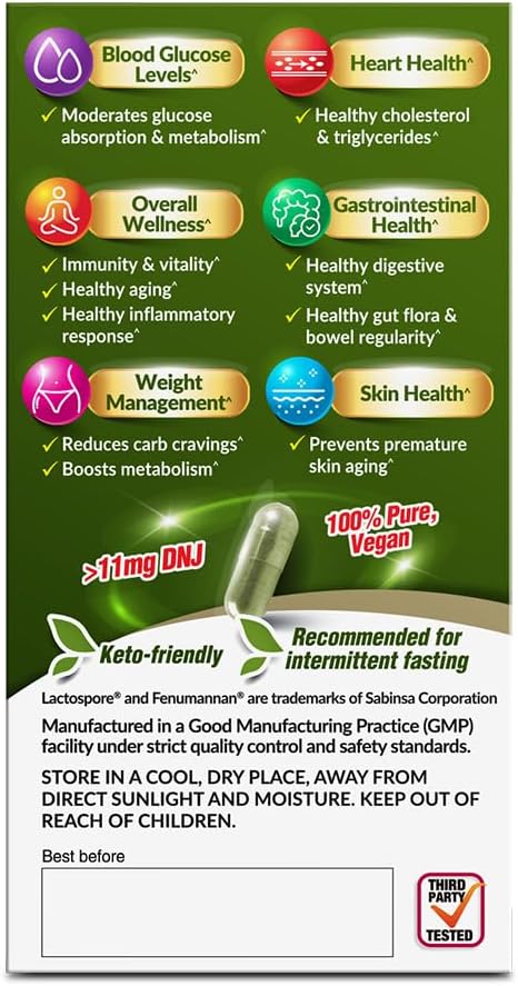 LABO Nutrition Mulbiotic Capsule – Organic Mulberry Leaf Extract with Probiotic & Prebiotic - görsel 3